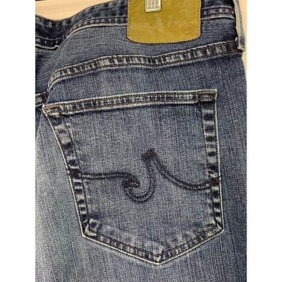 Mens Adirano Goldschmied AG Everett Slim Straight Jeans 38 x 30 EUC 6419 - Picture 9 of 16